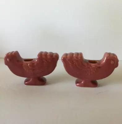 Vietri Like Chicken Candle Holders • $25