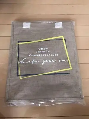 $88.90 • Buy SHINee Onew Tote Bag Japan 1st Concert Tour 2022 Life Goes On Unopened New
