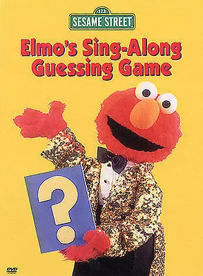 Sesame Street - Elmos Sing-Along Guessing Game (DVD 2003) • $1.25