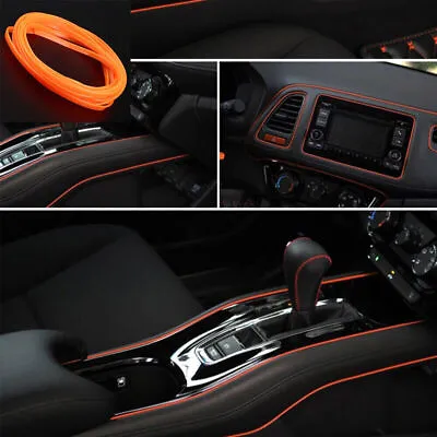 5M Car Door Panel Edge Gap Strip Cover Molding Trim Decor Car Accessories Orange • $8.79