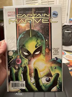Captain Marvel #16 V. 4 1st Cameo Phyla-Vell Quasar Guardians Of The Galaxy 2004 • $26.99