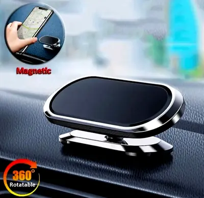 Universal Magnetic Car Mobile Phone Holder Dashboard Mount 360° Rotating • £4.99