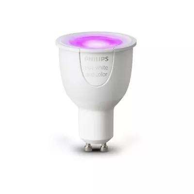 $50 • Buy Philips Hue White And Color GU10 Smart Bulb (used Once)