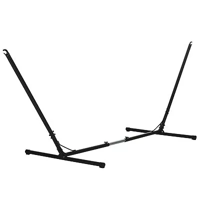 Outsunny 12ft/3.8m Hammock Stand Adjustable Universal Fit Garden Camping Picnic • £49.99