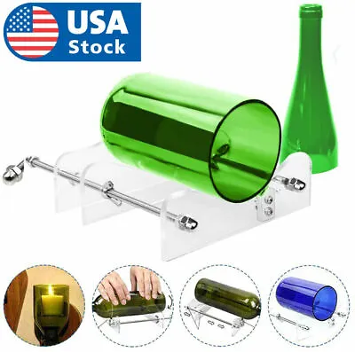 Glass Bottle Cutter Kit Beer Wine Jar DIY Cutting Machine Craft Recycle Tools US • $8.49