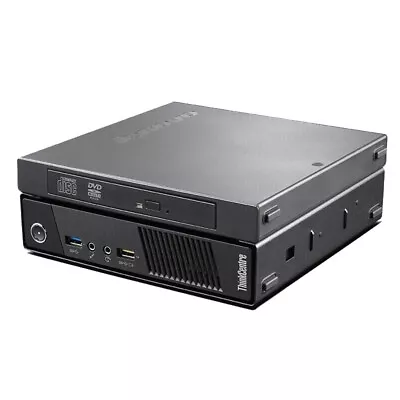 Lenovo M93p Tiny Micro PC I5 4590T 16GB 1TB SSD DVDRW WiFi USB VGA DP Win10 • $299.99