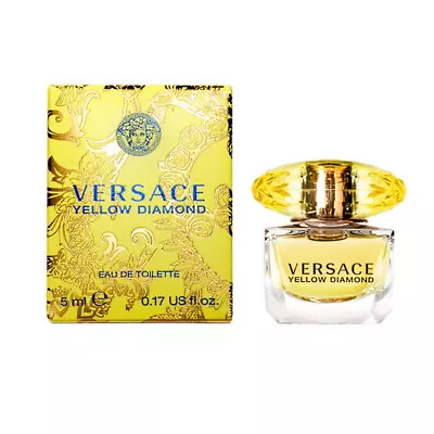 Versace Yellow Diamond EDT 0.17 Oz/ 5 Ml Women Splash • $12.69
