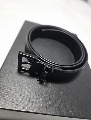 YSL Mens Black Belt • $650