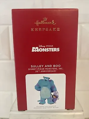 Hallmark Ornament Sulley And Boo. Disney Monsters Inc. 2021. NIB • $25