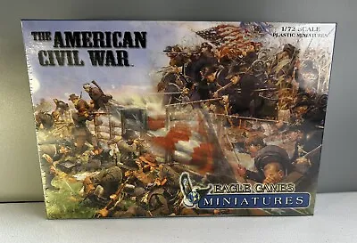 The American Civil War Plastic Miniatures *Sealed* Eagle Games Miniatures 1/72 • $60