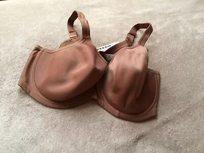 Elomi 40DDD Cocoa Smoothing Foam Molded Underwire Bra Style 1220 NWT • $42.95