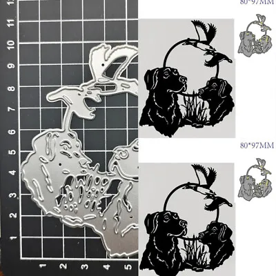 Animal Dog Metal Cutting Dies Scrapbooking Paper Craft Mould Blade Punch Stencil • $4.76