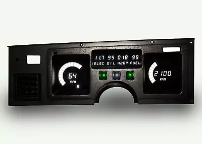 C3 Corvette 1984-1989 LED Digital Dash Gauge Instrument Cluster Direct Fit White • $348.41