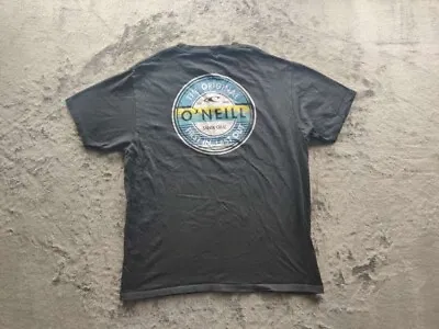O'Neill Shirt Adult Mens Large Black Short Sleeve Santa Cruz • $2.99