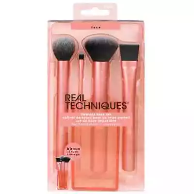 Genuine Real Techniques Flawless Base Set Bonus Brush Storage 91533 • $55.79