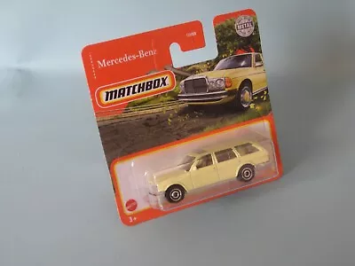 Matchbox Mercedes-Benz W123 Estate Wagon Cream Body Toy Car 70mm In BP S123 • $7.57