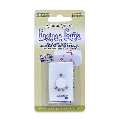 £7.82 • Buy Artistic Wire Findings Forms, Connector Round Jig