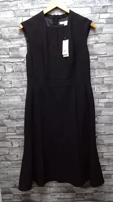 BNWT Women's L.K.Bennett Lou Dress Black Size 12 CG E36 • £7.99