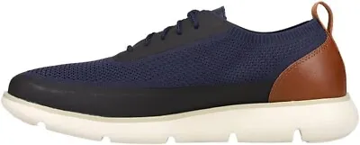 Cole Haan Men's Zerogrand Omni LACE UP Sneaker - Blue/Cement/TAN/Ivory - 12 • $60