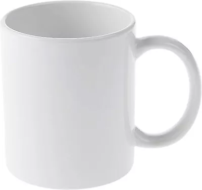11 OZ White Coffee Mugs With Large HandleMicrowave Safe (with Gift Box) • $16.99