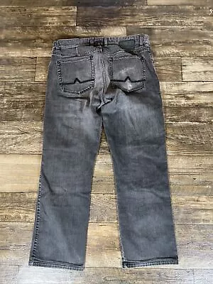 Alberto T400 Stone Jeans Men Size 36x30 Modern Fit Luxury Straight Leg Stretch • $24.99