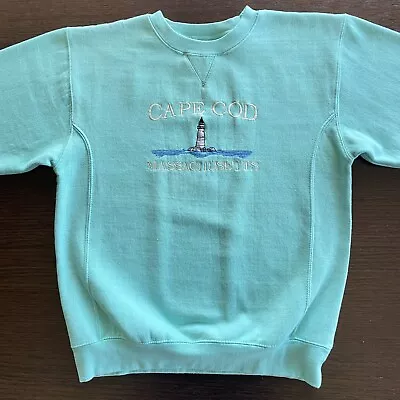 Vintage Cape Cod Sweatshirt Company Crewneck Sweatshirt Size Small Lighthouse • $24.99