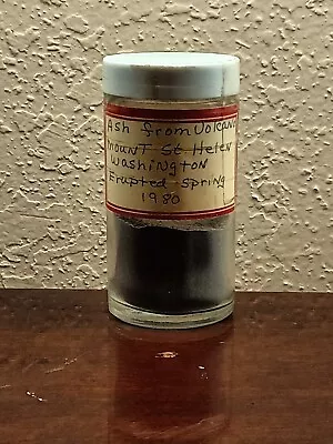 Volcanic Ash From Mount Saint Helens May 18 1980 Eruption Washington • $19.99