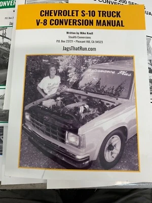 $50 • Buy Chevrolet S10 Truck V-8 Conversion Manual