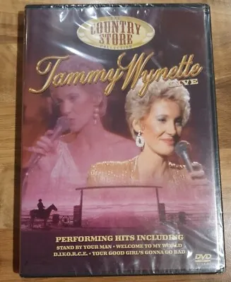 Tammy Wynette Live (Country Store Collection) New And Sealed. Region Free. • £12.99