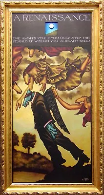 Markus Pierson  A Renaissance  Mix Media On Panel W/custom Framed Hand Signed OB • $6200