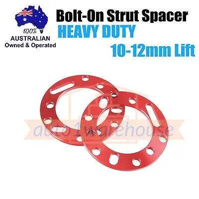 Pair Fit Toyota Hilux GUN126 N80 4WD 12mm Front Coil Strut Spacer Lift Kit 15on • $55