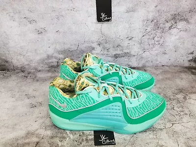 Men's Size 10.5 Nike KD16 Wanda Low Mint Green DV2917-301 New Basketball Shoes • $104.75