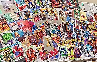 Marvel Comic Card Collection Lot TCG Inserts Numbered Vintage Sketch & Autos • $14.95