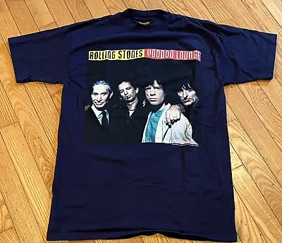 Vintage 1994 The Rolling Stones  Voodoo Lounge Tour T Shirt L Single Stitched • $71.99