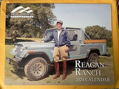 NEW 2024 Wall Calendar Ronald Reagan Ranch President YAF • $15