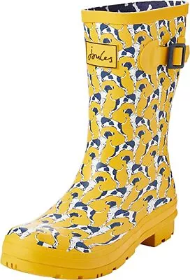 Joules Women's Rain Boot Molly Welly Women's Fashion Rain Boots Size- 7.0 US (D) • $39.96