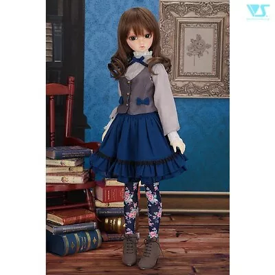 BJD Volks Super Dollfie Dream SD SD13 SDGr DD Autumn Smoky Blue Dress Outfit Set • $72.95