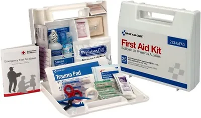 First Aid Only 223-U 25-Person Emergency First Aid Kit For Home Work Travel • $44.50