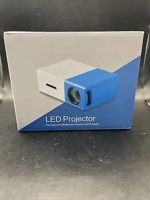 LED Mini Projector - White/Blue • $15