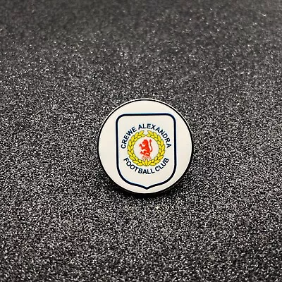 Crewe Alexandra Football Club Metal Enamel Pin Badge UK Seller • £3.99