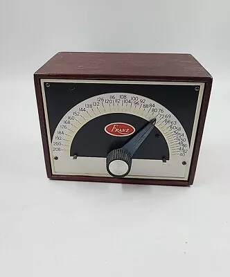 Franz Solid Mahogany Electric Metronome Model LM-5 Tested Vintage 1970 • $40.17