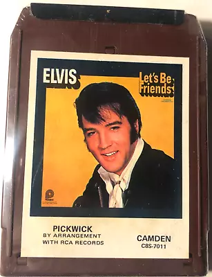 Elvis Presley  Lets Be Friends  8 Track Tape C8S-7011 New Sealed • $9.99