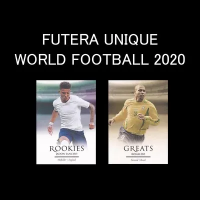 $9.99 • Buy Futera Unique World Football 2020 Soccer Card