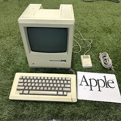 Vintage Macintosh Plus 1Mb Apple Computer Keyboard/Mouse Trackpad (Parts READ) • $240
