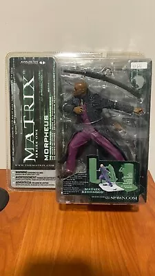 The Matrix Reloaded Series One - Morpheus Action Figure (McFarlane Toys 2003) • $47.36