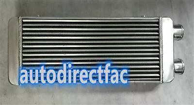 Front Mount Aluminum Turbo Intercooler 600x300x75mm Same Side 76mm Inlet/Outlet • $140