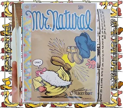 Mr. Natural Comic Book No. 1 Robert Crumb (Apex Novelties Aug 1970) • $25