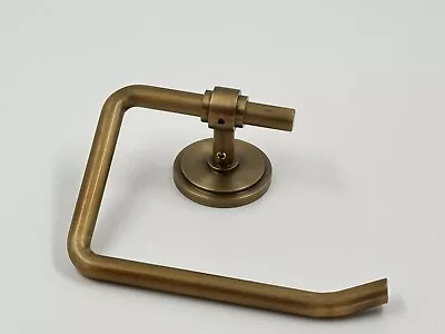 New Pottery Barn Frey Towel Ring Tumbled Brass Gold • $29