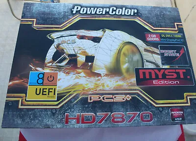 PowerColor Radeon HD 7870 PCS+ Myst. Edition GPU Graphics Card (AX7870) • $134.99