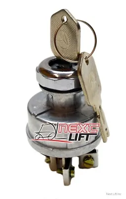 New Universal Ignition Switch Clark Hyster Yale Crown Daewoo Key Forklift Cat • $26.98